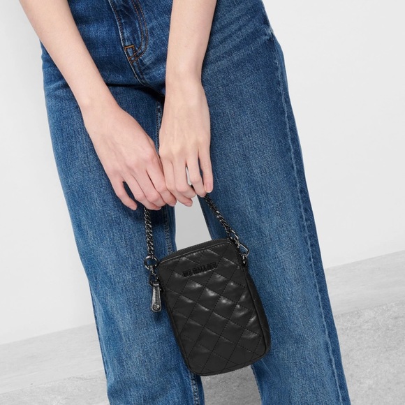 MZ WALLACE LEATHER Micro Crossbody Bag - Picture 4 of 9